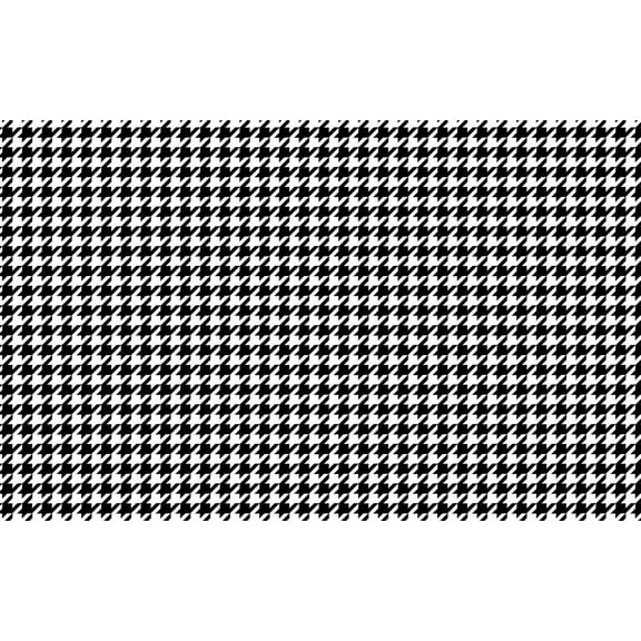 Houndstooth Hounds Tooth Check Dogs Tooth Mirror Edible Cake Topper Image ABPID00167V1