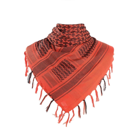 Houndstooth Palestine Scarf Keffiyeh Arafat Hatta Cotton Wide Scarf with Tassels, Shemagh Arab Cotton Unisex Scarves