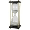 thumbnail image 1 of Hour Glass In Stand (Approx. 30 Minutes)-Color:Black,Style:Classic Vintage, 1 of 2