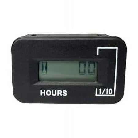 Hour Meter AC/DC Replaces Generator Generac 0G8321 for LP5500 GP3600 GP5000 GP5500 GP6500E GP7500E GP9200E XG6500 XG7000E XG10000E RS8000E XP XG8000E for Honeywell 6041-0 6046-0