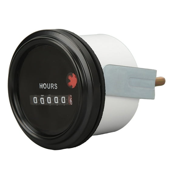 Hour Meter Accurate Timing Waterproof Transparent Cover 3035766 Generator Hourmeter for Cummins Engine DC6‑80V