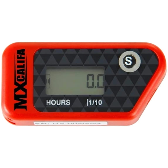 Hour Meter Wireless Vibration - CRF CR - RED - MXCALIFA