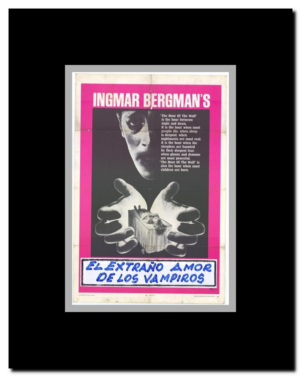 Hour of the Wolf Framed Movie Poster