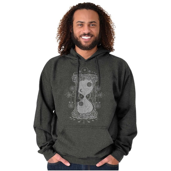 Hourglass Celestial Symbol Beautiful Hoodie Sweatshirt Women Men Brisco Brands 5X
