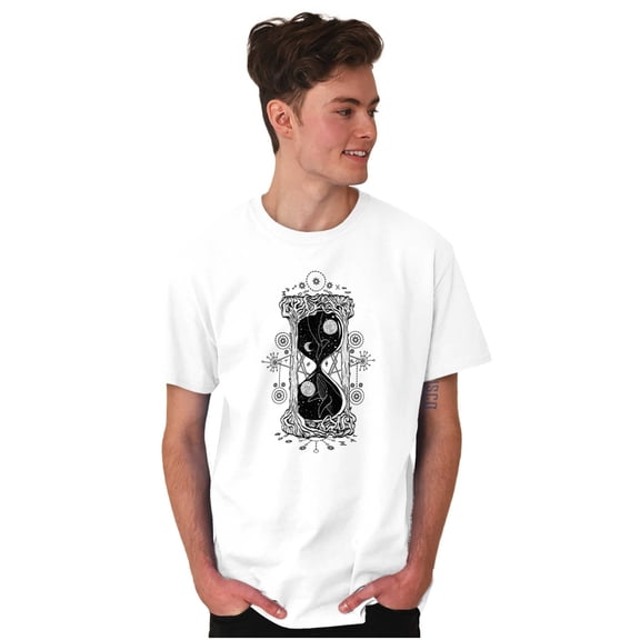 Hourglass Celestial Symbol Beautiful Men's Graphic T Shirt Tees Brisco Brands X