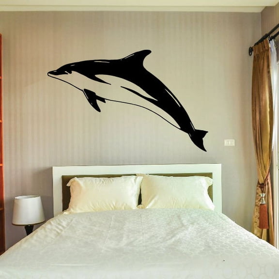 Hourglass Dolphin Decal - 36 Inches