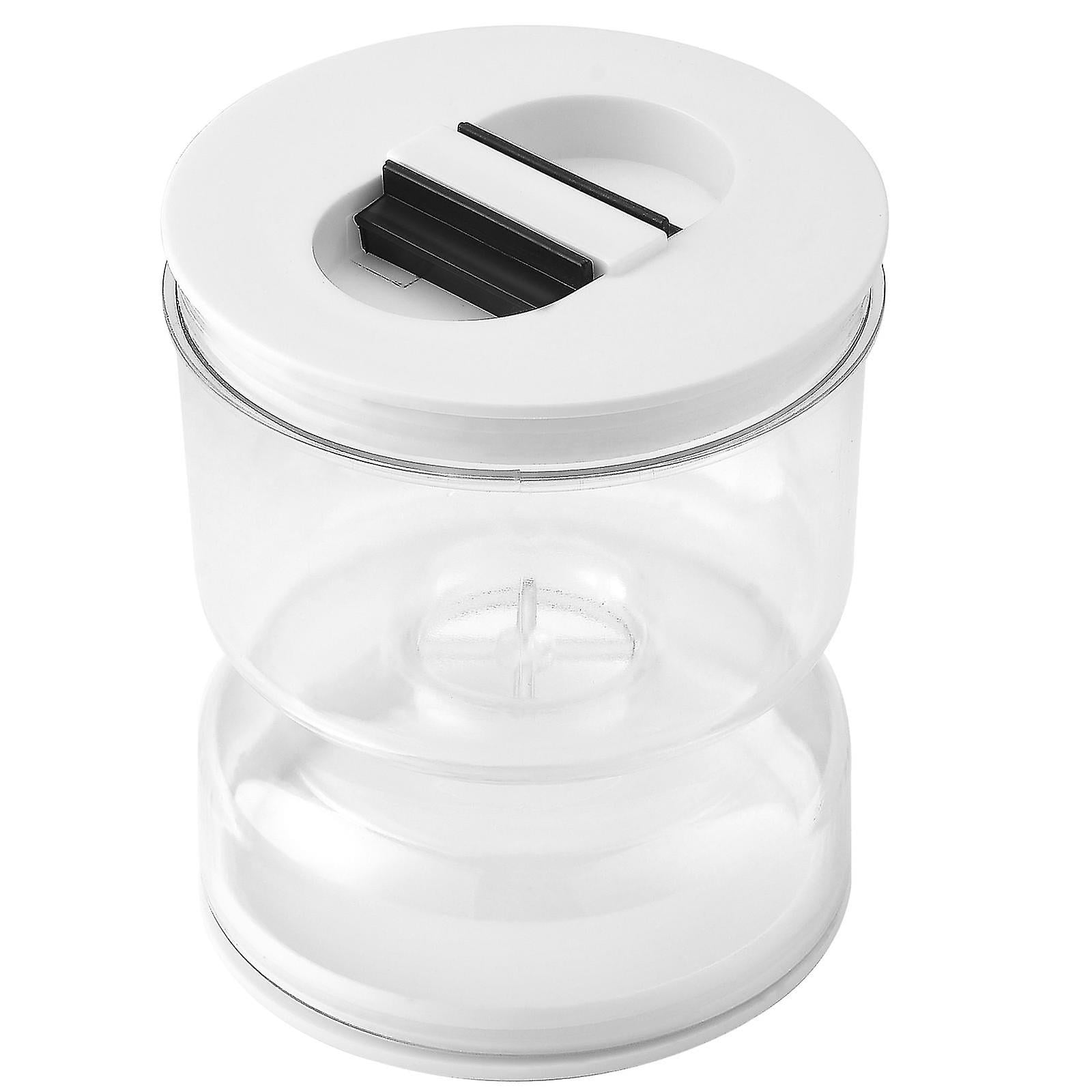 Hourglass Jar Pickle Can Dry And Wet Separate Food Storage Kitchen