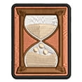 thumbnail image 1 of Hourglass Sands of Time Applique Multi-Color Embroidered Hook & Loop Patch - 3 Inch Medium, 1 of 5