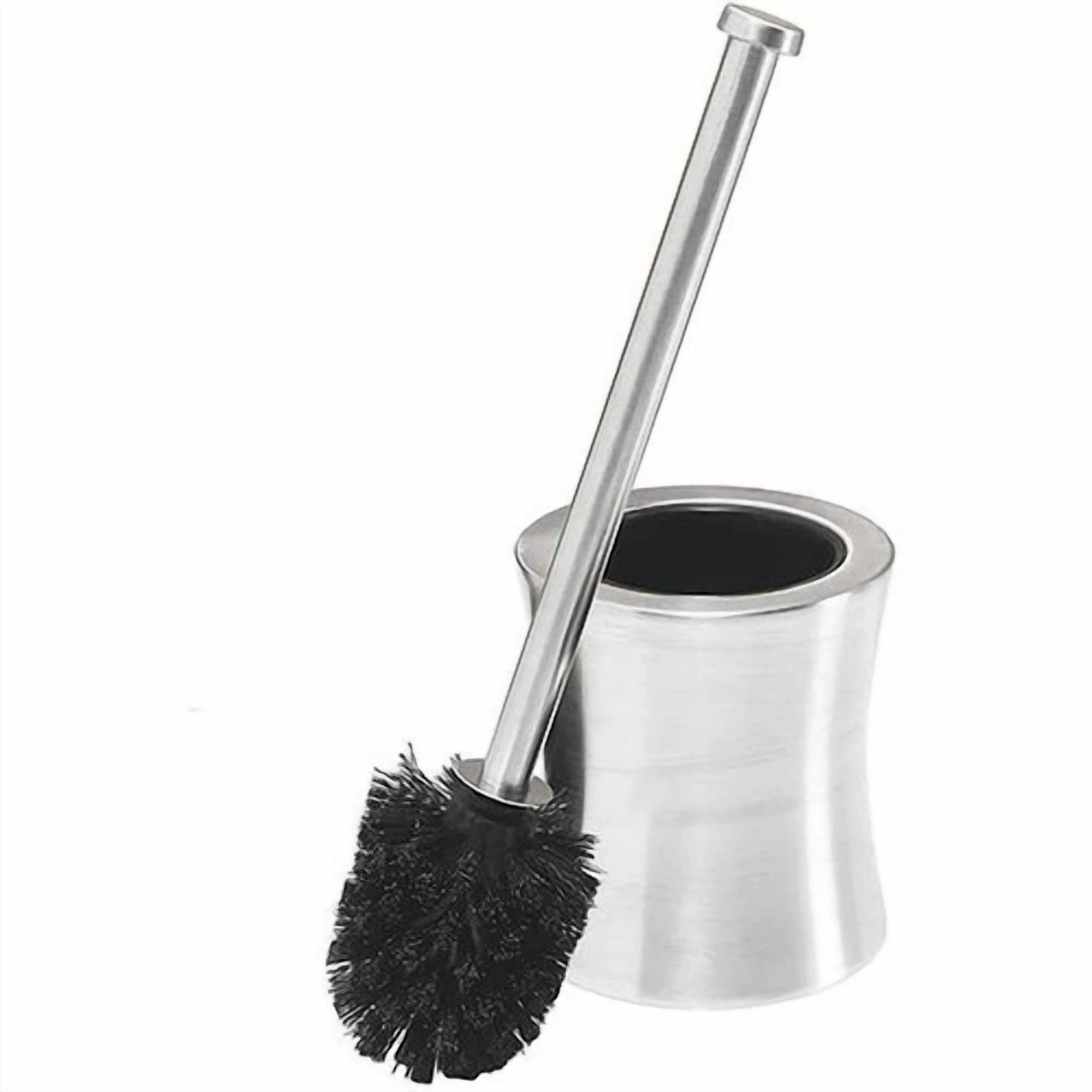 Hourglass Shape Stainless Steel Toilet Brush And Holder