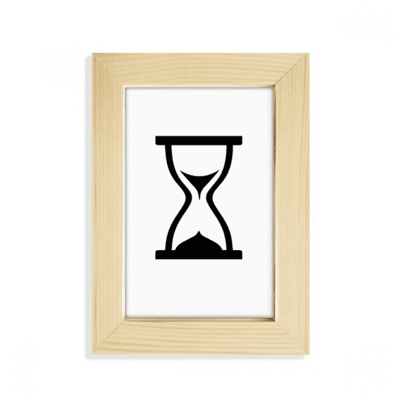 Hourglass Time Calculations Continue Desktop Display Photo Frame Picture Art Painting 5x7 inch