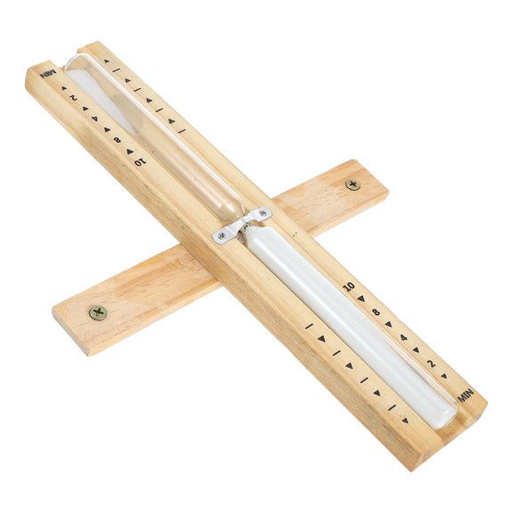 15-Minute Wooden Timer for Sauna Use - Ornament for Relaxation and Time Tracking