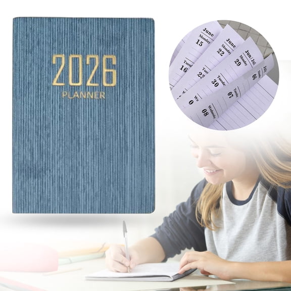 Hourly Planner Work Planner Daily Planner Undated 2026 A7 Pocket Notebook School Notebook Organizers Travel Diary Memo Scheduler For Students Office Home Study Time Management