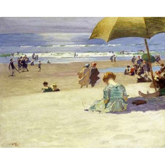 Hourtide Poster Print by Edward Henry Potthast (24 x 30)
