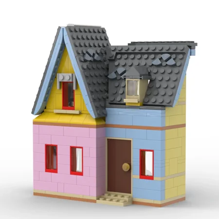 House Addition Building Block Set for 43217 Set,Anime Movie Architecture Bricks Toys Boys and Girls Gifts