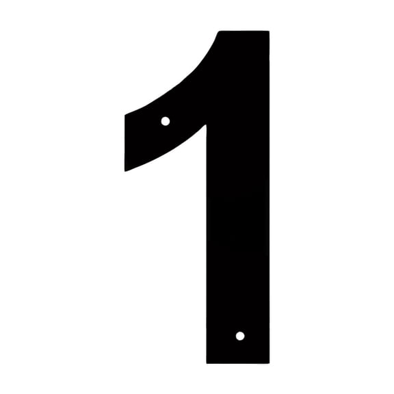 House Address Numbers and Letters, 6 Inch Black Floating House Numbers for Outside, Custom Curb Address Number Set for Front Door Garage, 11 Numbers 2 Installation Hardware Pack