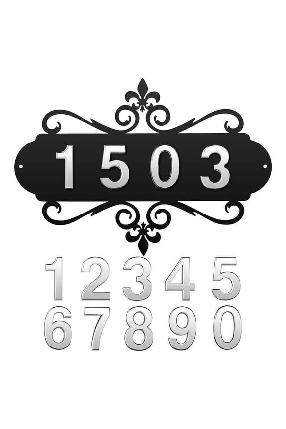 House Address Plaques Address Sign Mailbox Number Personalized Address Signs For House Home Hotel Office Garden