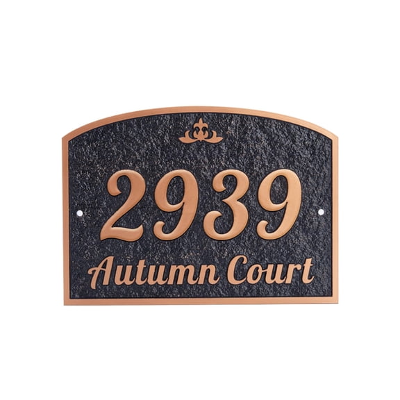 House Address Sign, Custom House Number Sign
