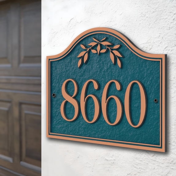 House Address Sign Custom House Number Sign