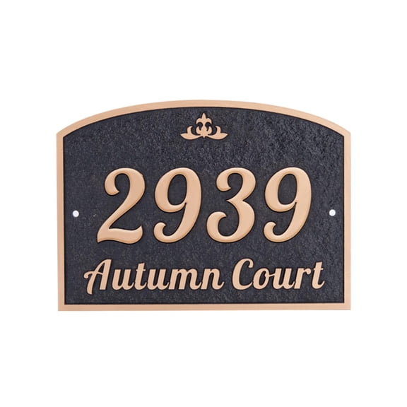 House Address Sign, Custom House Number Sign