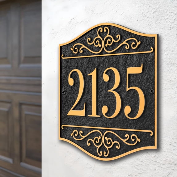 House Address Sign Custom House Number Sign
