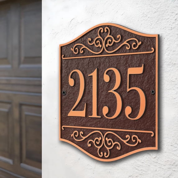 House Address Sign Custom House Number Sign