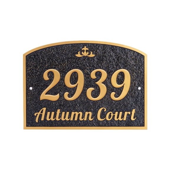 House Address Sign, Custom House Number Sign