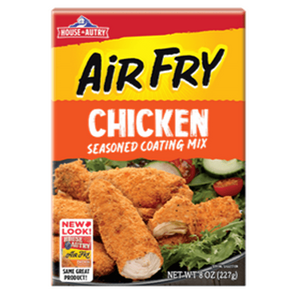 House Autry Air Fry Chicken 8z Seasoned Crispy Coatings & Batters Fry Mix