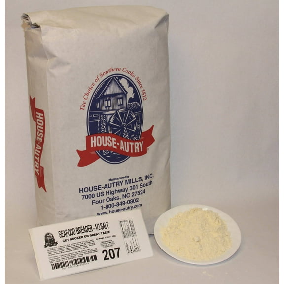 House Autry Low Sodium Seafood Breader, 25 Pound -- 1 each.