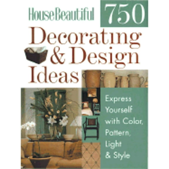 Pre-Owned House Beautiful 750 Decorating & Design Ideas (Paperback) 1588162699 9781588162694