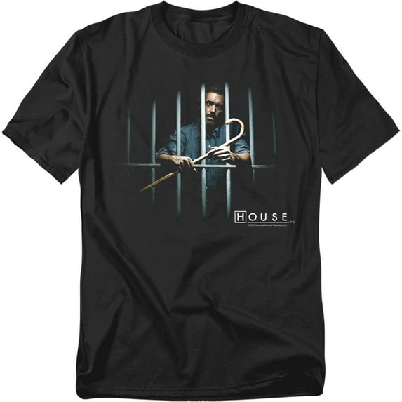 House T-Shirt Behind Bars Unisex Graphic Tee For Men & Women