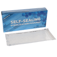 thumbnail image 1 of House Brand Dentistry 100516 Paper/Clear Film Self-Sealing Sterilization Pouches 5.25"&nbsp;x&nbsp;11" 200/Bx, 1 of 5