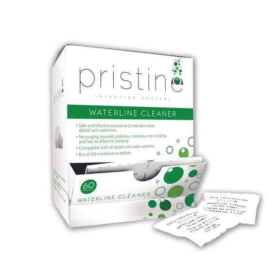 House Brand PRST-WC Pristine Waterline Cleaner Tablets EcoFriendly 60/Bx