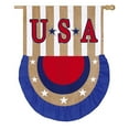 thumbnail image 1 of House Burlap USA Bunting Flag, 1 of 1