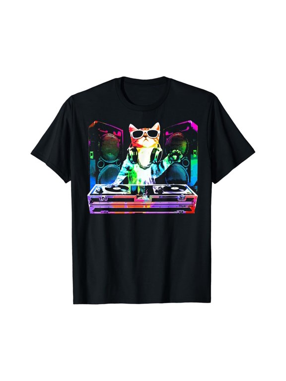 House Cat New Dj Cat T-Shirt
