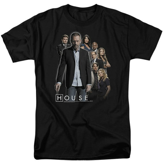 House Men's Crew T-shirt Black