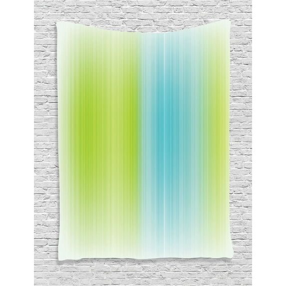 House Decor Wall Hanging Tapestry, Digital Striped Texture Vertical Never Ending Lines Technical Long Narrow Bands Bars Decor, Bedroom Living Room Dorm Accessories, 60 X 80 Inches, by Ambesonne