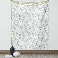 thumbnail image 1 of House Decor Wall Hanging Tapestry, Monochrome Minimalist Simple Leaf Pattern with Branch Figure Eco Plants Modern Decorative, Bedroom Living Room Dorm Accessories, 40 X 60 Inches, by Ambesonne, 1 of 5