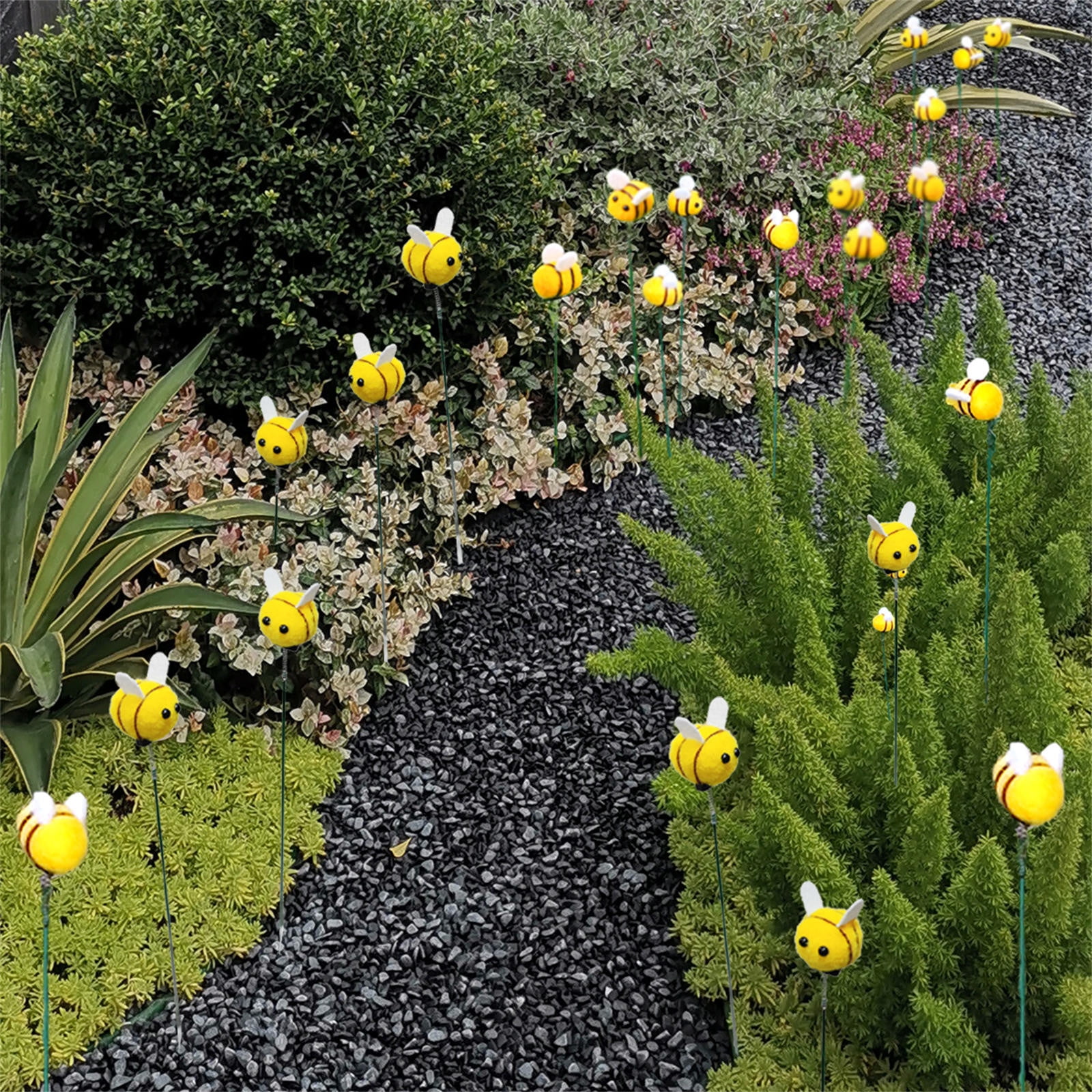 House Decor in Clearance 10 Bundless Bee Fake Artificial Outdoor Faux