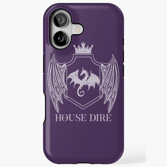 House Dire Crest Heritage Case for iPhone 17 16 15 14 13 12 11 Pro Max