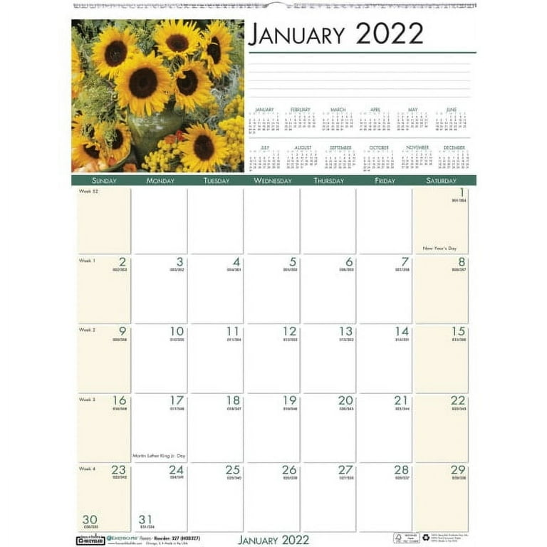 House of Doolittle Earthscapes Gardens Monthly Planner - Julian Dates - Monthly - 12 Month - January 2024 - December 2024 - 1 Month Double Page Layout - 7 House of Doolittle Earthscapes Gardens Monthly Planner - Julian Dates - Monthly - 12 Month - January 2024 - December 2024 - 1 Month Double Page Layout - 7