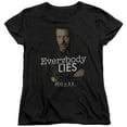 thumbnail image 1 of House Everybody Lies Womens Short Sleeve Shirt, 1 of 2