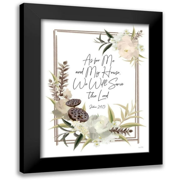 House Fenway 12x14 Black Modern Framed Museum Art Print Titled - Boho As For Me