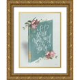 thumbnail image 1 of House Fenway 12x14 Gold Ornate Wood Framed with Double Matting Museum Art Print Titled - Write Your Own Story, 1 of 4