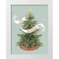 thumbnail image 1 of House Fenway 12x14 White Modern Wood Framed Museum Art Print Titled - Oh Christmas Tree, 1 of 4