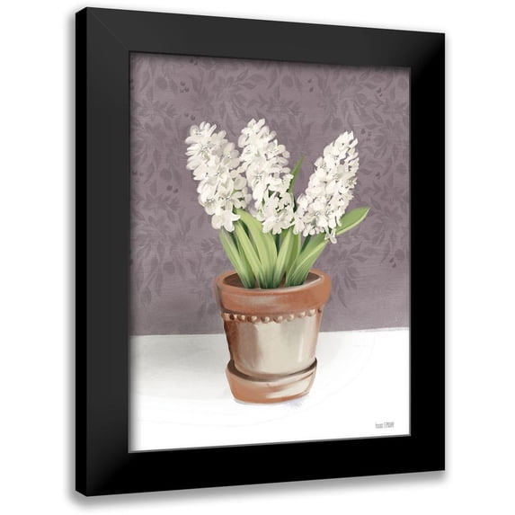 House Fenway 15x18 Black Modern Framed Museum Art Print Titled - House Hyacinth Plant