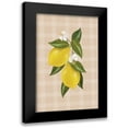 thumbnail image 1 of House Fenway 17x24 Black Modern Framed Museum Art Print Titled - Lemon Botanical II, 1 of 5