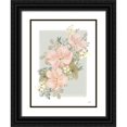 thumbnail image 1 of House Fenway 19x24 Black Ornate Wood Framed with Double Matting Museum Art Print Titled - Pink Poppy Sprig, 1 of 4