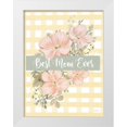 thumbnail image 1 of House Fenway 19x24 White Modern Wood Framed Museum Art Print Titled - Best Mom Ever, 1 of 4