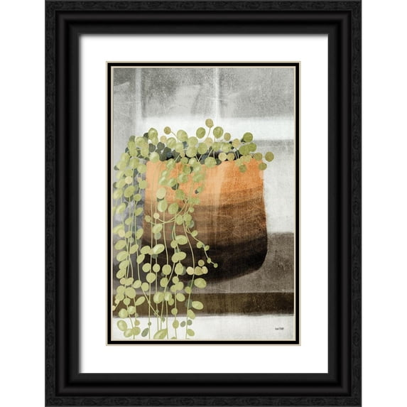 House Fenway 23x32 Black Ornate Wood Framed with Double Matting Museum Art Print Titled - String of Pearls I