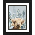 thumbnail image 1 of House Fenway 25x32 Black Ornate Wood Framed with Double Matting Museum Art Print Titled - Blue, 1 of 4